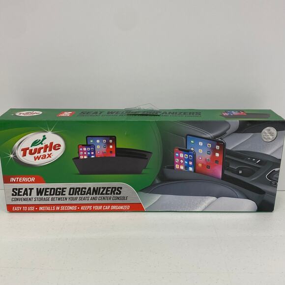 *OPEN-BOX* TURTLE WAX Seat Wedge Organizer 2 pack - Picture 2 of 3
